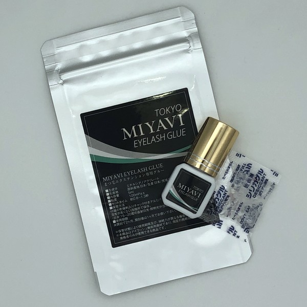 ＜クリアエチル＞マツエク グルー まつげエクステ接着 1秒 超速乾 MIYAVI 日本製 5mL
