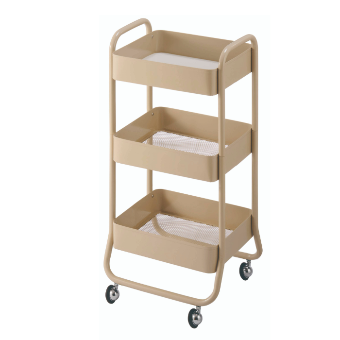 C-580メッシュワゴン (下敷き1枚付き) ほこりが溜まりにくい 5色 日本製