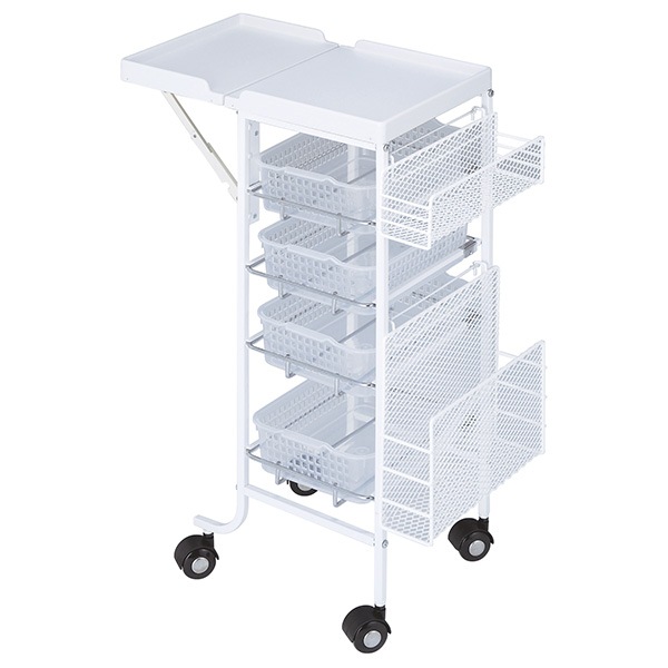 カウンターワゴン C-196 5段 カラー4色 日本製