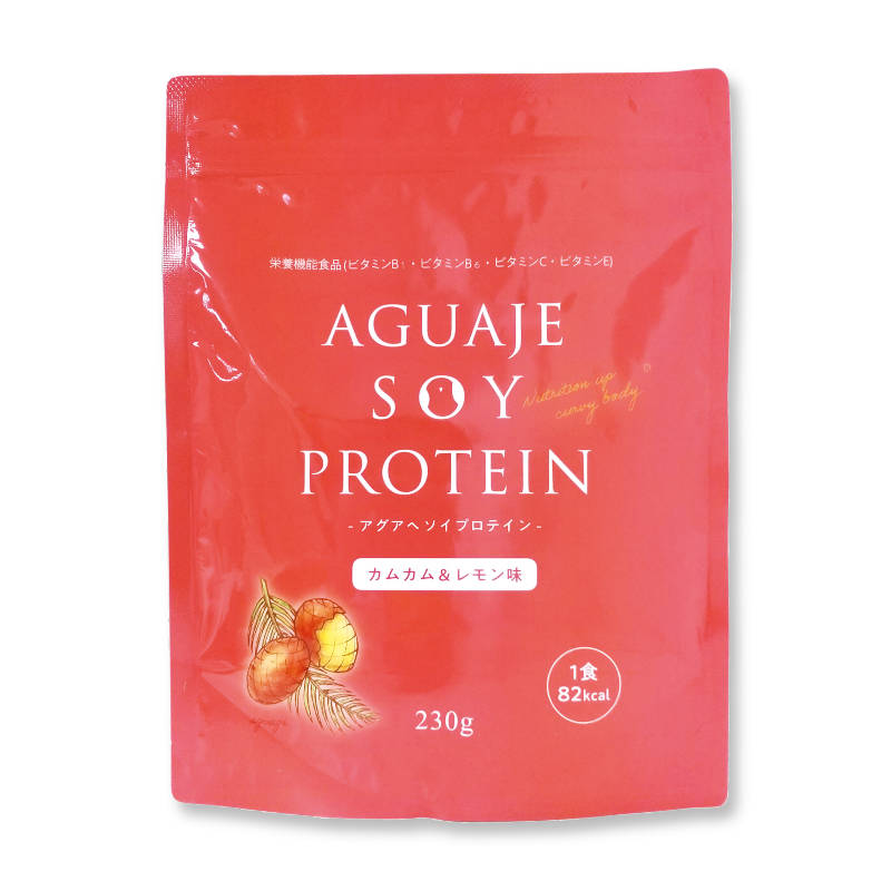 アグアヘ ソイプロテイン カムカム＆レモン味 230g