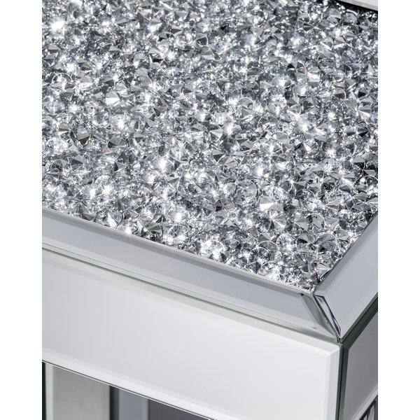 ダイヤ ミラー ローテーブル