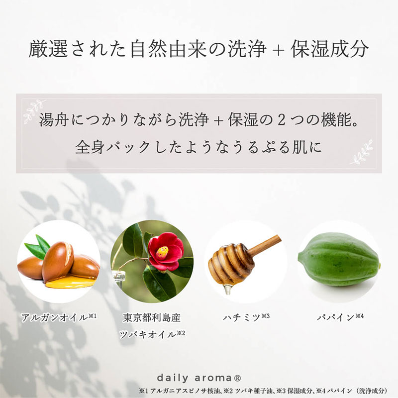 デイリーアロマ 富士山ぶどう アロマバスパウダー 40g×10袋セット