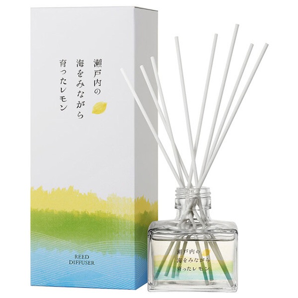 デイリーアロマ 瀬戸内レモン 消臭リードディフューザー 120mL