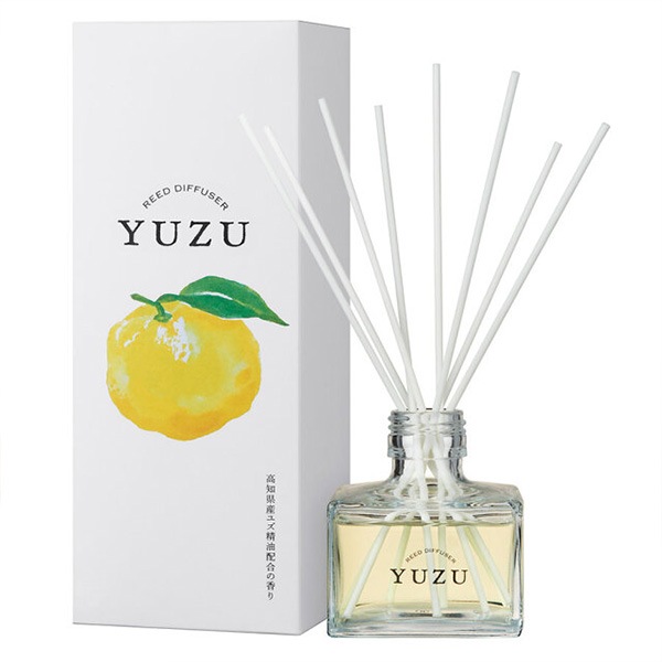 デイリーアロマ 高知県産YUZU 消臭リードディフューザー 120mL