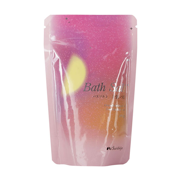 カリス成城 死海の塩 ムーン＆ハーブ バスソルト 上弦ノ月 100g