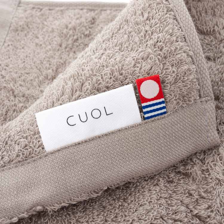 ＜今治タオル＞CUOL タオルではじめるスキンケア ウォッシュタオル 5枚セット（全4色）
