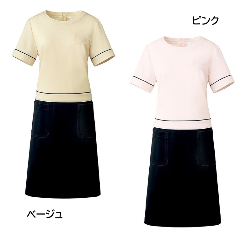 Calala（キャララ）CL-0202 ワンピース (2色 ベージュ ピンク)チトセ CHITOSE