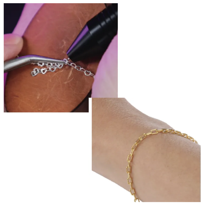 Helix(ヘリックス) パーマネントジュエリー 溶接機 拡大鏡付きLCDシャッタースタンド 付き