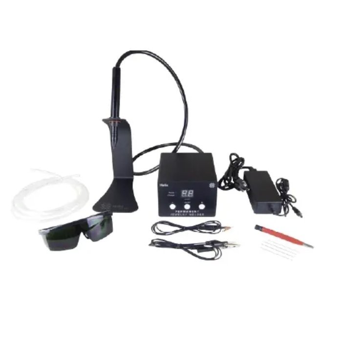 Helix(ヘリックス) パーマネントジュエリー 溶接機 拡大鏡付きLCDシャッタースタンド 付き