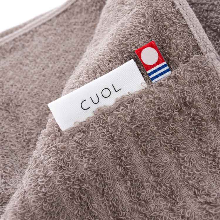 ＜今治タオル＞CUOL タオルではじめる美髪ケア スリムバスタオル 5枚セット（全5色）