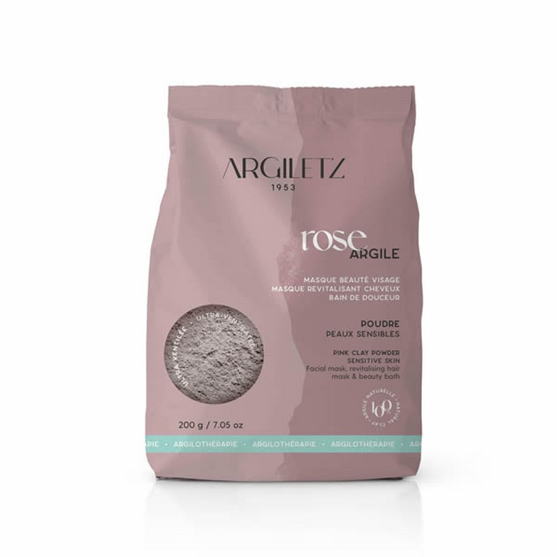 アルジレッツ ピンククレイ 超微粒粉 200g 店販・業務両用（ARGILETZ