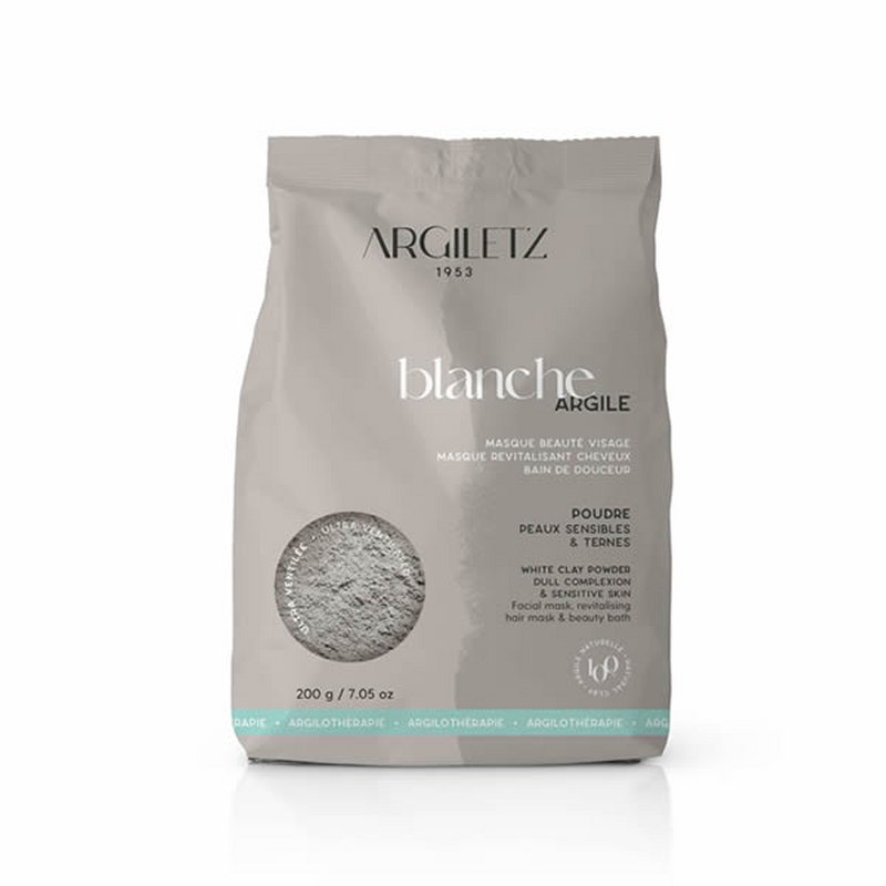 アルジレッツ ホワイトクレイ 超微粒粉 200g 店販・業務両用（ARGILETZ