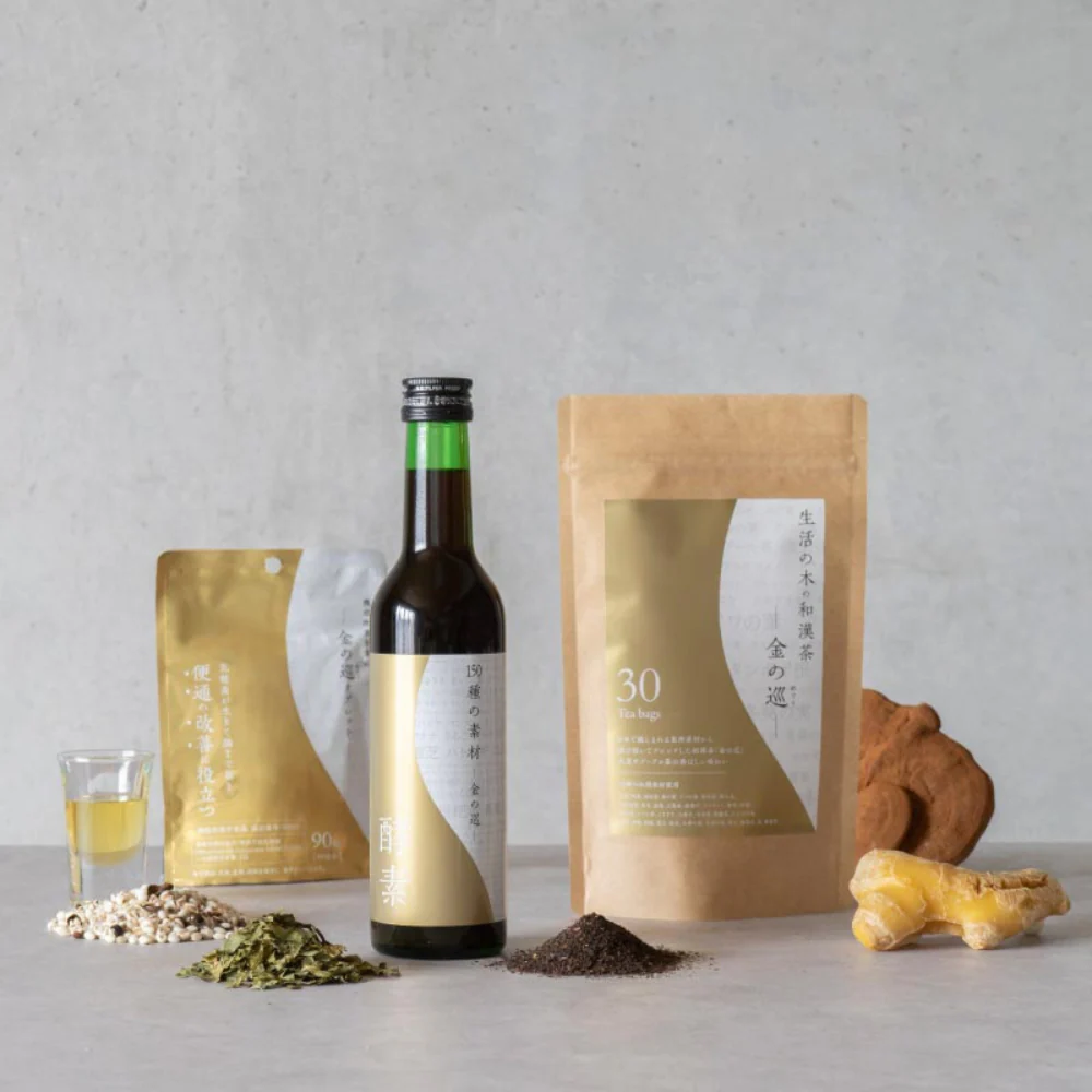 生活の木 酵素ドリンク150種の素材 金の巡（キンノメグリ）300ml