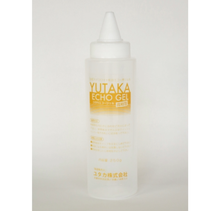 ユタカ エコー用ジェル 高粘度タイプ 3㎏×2 250g空ボトル付き YUTAKA クリニック 医療機関 痩身キャビテーション