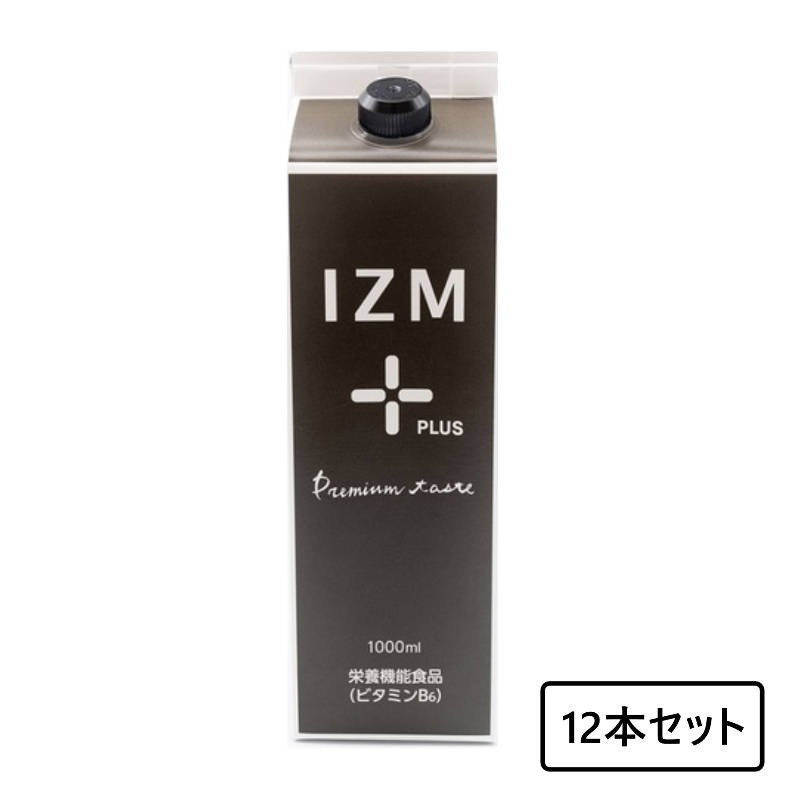 IZM（イズム）PLUS PREMIUM TASTE(プラス プレミアムテイスト) 1000mL 12本セット
