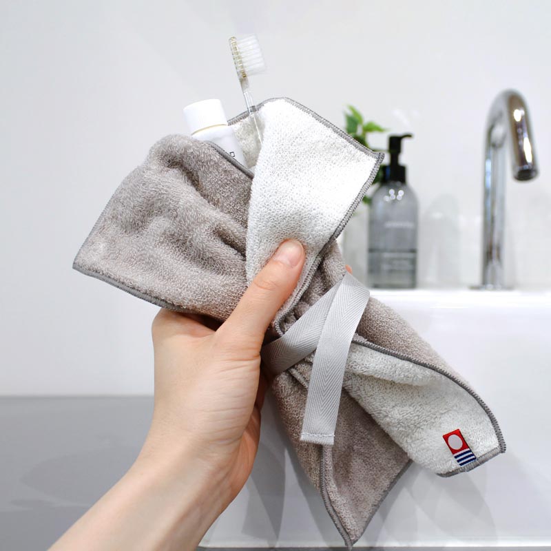 ＜今治タオル＞ハートウエル(HARTWELL) モウカワイターノ 歯ブラシケース 2枚セット （全3色）