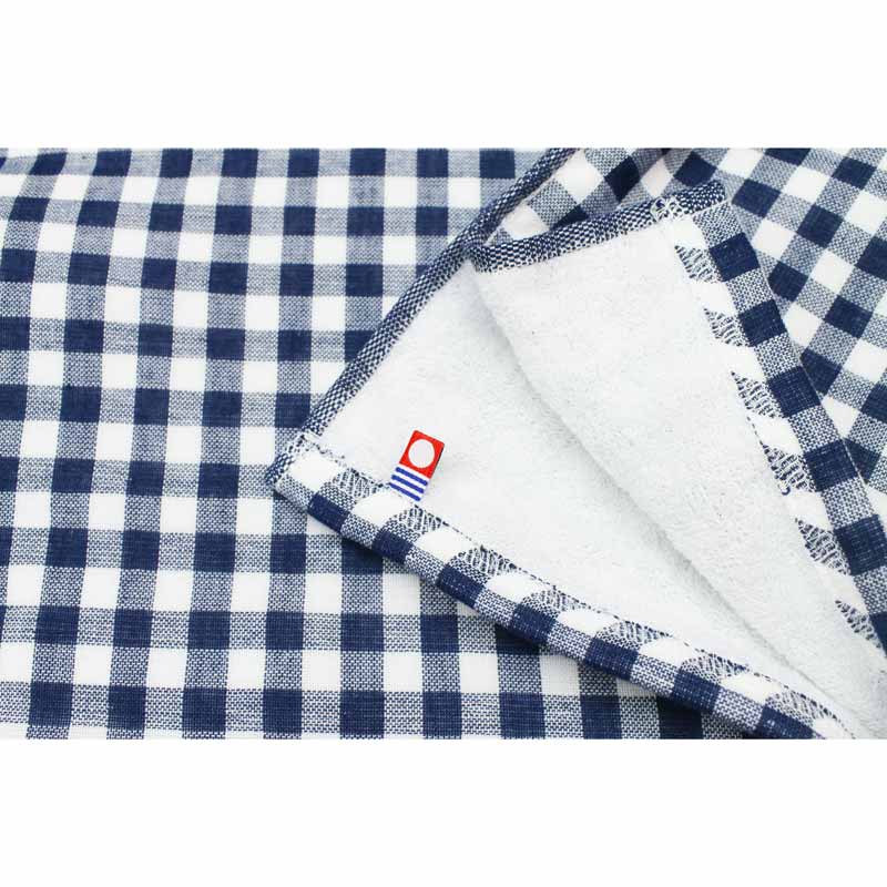 ＜今治タオル＞ハートウエル(HARTWELL) タオルワンピース 着るタオル チェック柄（全2色）