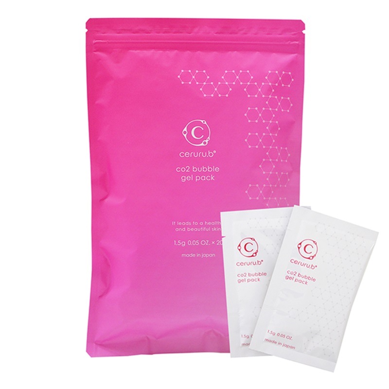 ceruru.b（セルル） CO2バブルジェルパック 20回分の通販｜美セラ