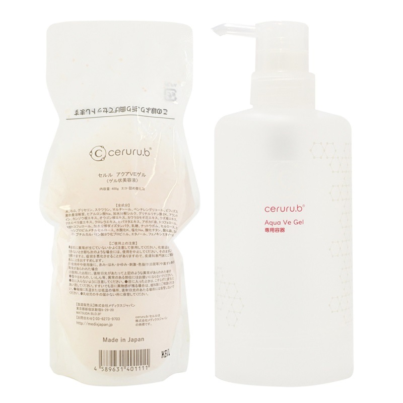 ceruru.b（セルル） アクアVEゲル 400gの通販｜美セラ