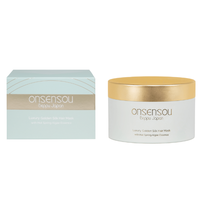 onsensou ゴールデンシルクヘアマスク 詰め替えパウチ 500g 温泉由来の成分 おんせんそう