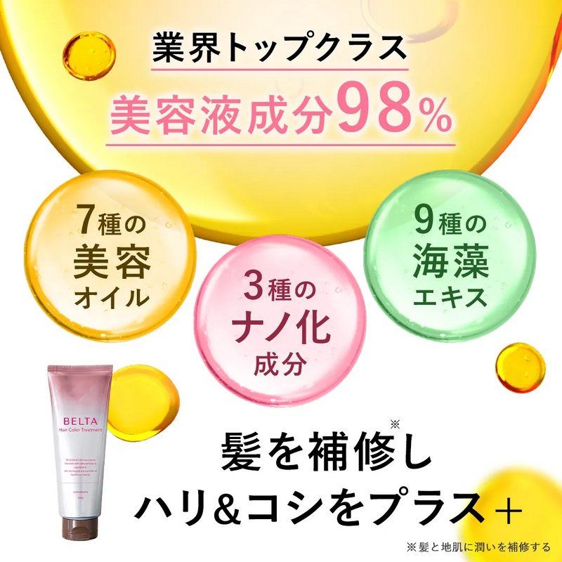 BELTA(ベルタ) ヘアカラートリートメント(ブラウン) 200g