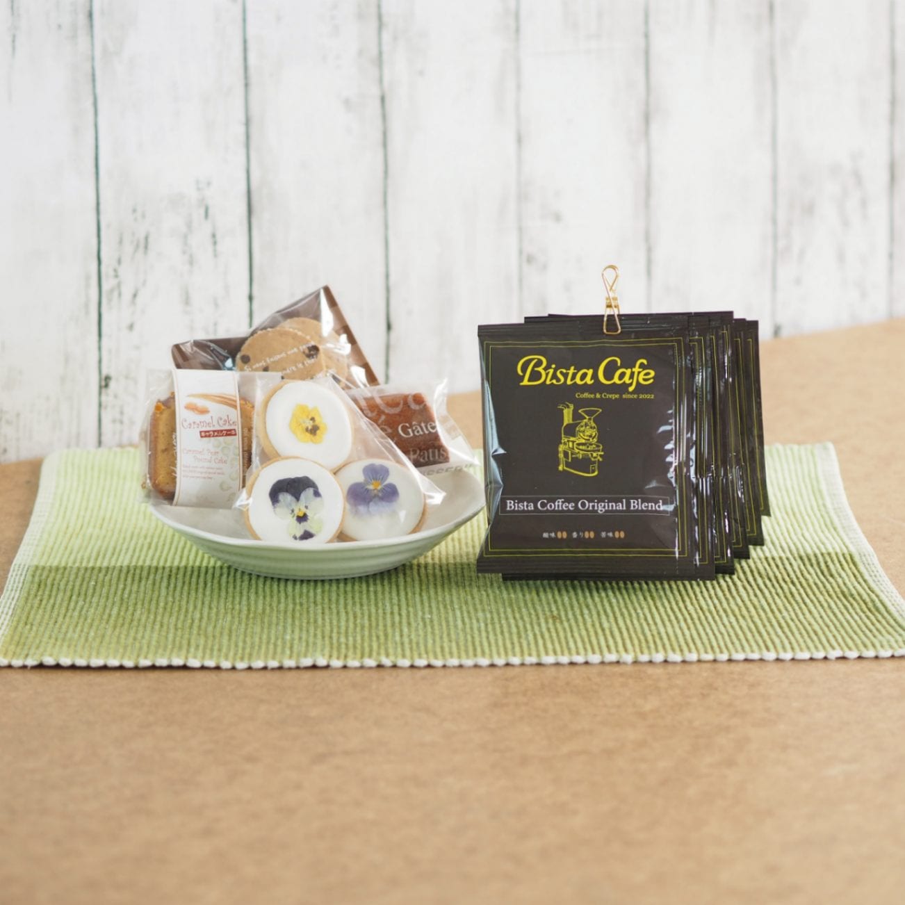 エディブルフラワー焼菓子セット《Bistaブレンド》