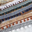 3.5cm幅 特大ポンポンテープ ぼん天ブレード ボンボンテープ ポンポンタッセルブレード インテリア クッション ガーランド 営業日即日発送 