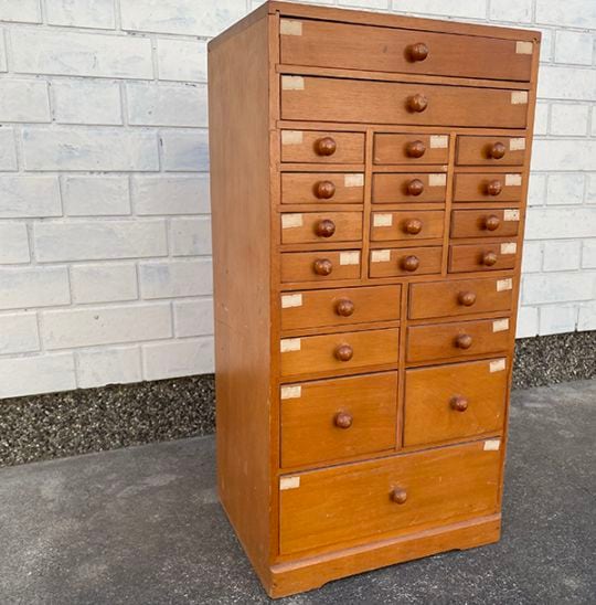 日本買付 古道具 ドロワー 引き出し 収納 古道具古道具  収納引き出し 日本製古物 箪笥  インテリア レトロアンティーク木箱 道具入れ 収納ボックス 