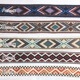 幅2cm前後 オルテガ柄刺繍テープ チロリアンテープ ネイティブ模様リボンブレード 持ち手テープ レトロ柄ダイヤ柄刺繍 営業日即日発送