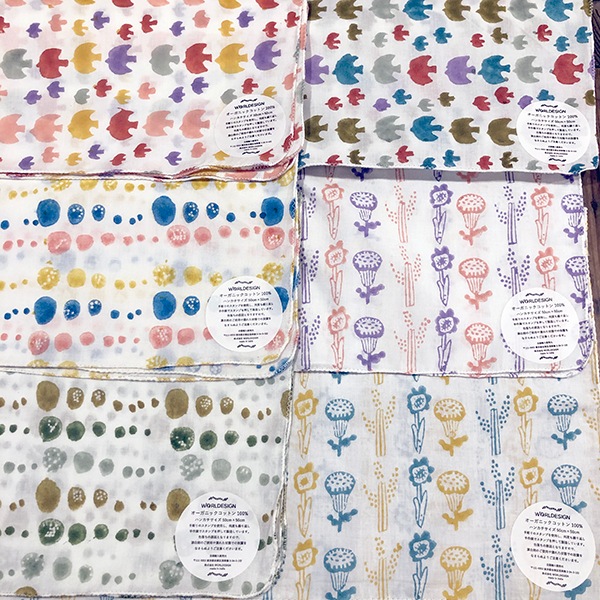 50cmx50cmインドブロックプリントハンカチ オリジナルプリントインド綿ハンカチーフ GOTSオーガニックコットンハンカチーフ 鳥 花柄 ドット柄 てぬぐい 風呂敷 ふきん男性用ハンカチ 女性用ハンカチ 敏感肌用ハンカチ 営業日即日発送