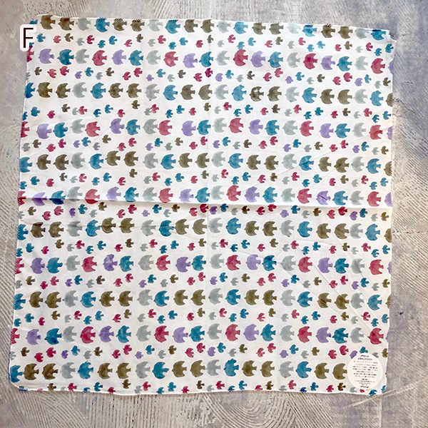 50cmx50cmインドブロックプリントハンカチ オリジナルプリントインド綿ハンカチーフ GOTSオーガニックコットンハンカチーフ 鳥 花柄 ドット柄 てぬぐい 風呂敷 ふきん男性用ハンカチ 女性用ハンカチ 敏感肌用ハンカチ 営業日即日発送