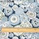 110cm幅 やわらかインド綿 花柄プリント生地 ブロックプリント コットン100% カーテン生地 クッション ハンカチ 営業日即日発送[ワールデザインbistarai]