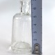 アンティーク薬瓶 気泡入りガラス メモリ付き 未使用 骨董品 ガラス製品 ヴィンテージ雑貨 骨董屋　古物 レトガラス瓶 一輪挿しガラスボトル  営業日即日発送
