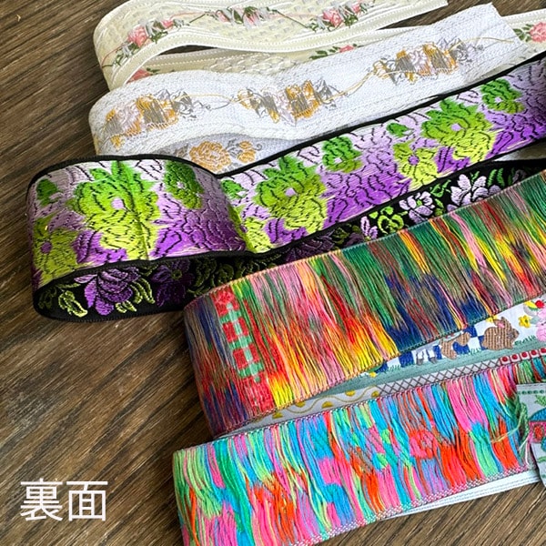 スイスで買ったショッピングカート スイスお花テープ模様 スイスで買っ