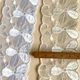 4.5cm幅 アンティークデットストック品 光沢ケミカルレース  襟レース フリルレース スカラップ刺繍リボン レースパーツ 衣装装飾 ダンスコスチューム 飾り付け インテリア装飾 営業日即日発送 [ワールデザインbistarai]
