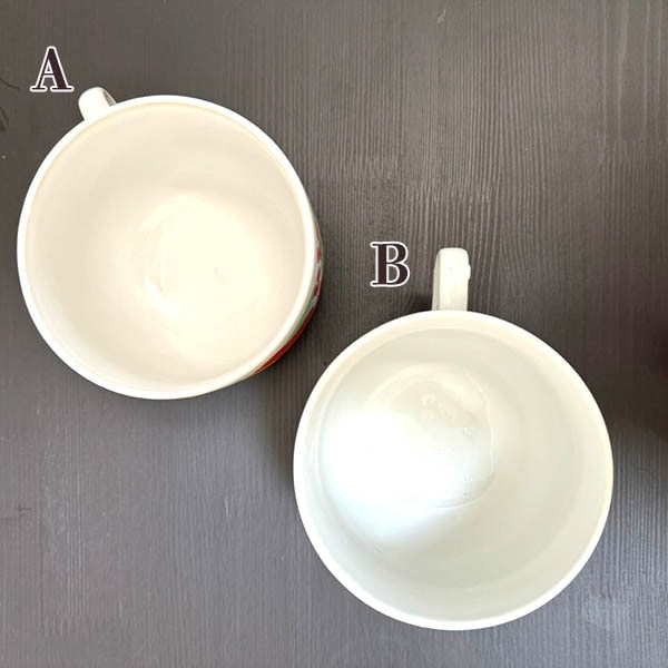 イタリアアンティークレア物 ポパイスープカップ レトロフラワー柄コップ おしゃれマグカップ POPEYEヴィンテージ雑貨 骨董品 キッチン小物 営業日即日発送