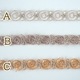1cm幅 インドラメリボン リボンブレード 刺繍リボン アクセサリーパーツ 手芸用リボンブレード ピアスパーツ 営業日即日発送 [ワールデザインbistarai]