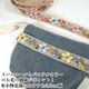 2.2cm幅 チュール刺繍リボン 花柄 刺繍レース フラワー刺繍 チュールレース インド刺繍リボン 花モチーフレーステープ ハンドメイド資材 ヘアアクセサリー バッグ衣装 装飾 手芸材料 営業日即日発送 [ワールデザインbistarai]