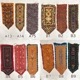 幅20cm前後×長さ50cm前後 インドアンティーク刺繍生地パーツ 古布 ヴィンテージ生地 タペストリー パキスタンミラーワーク刺繍 バングラデシュ 民族カシミール刺繍 チカン刺繍 アーリー刺繍布 営業日即日発送 [ワールデザインbistarai]