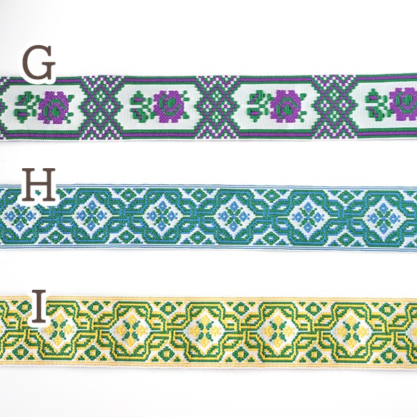 3cm幅 ウクライナ刺繍リボン 東欧北欧柄リボン ハンドメイドロゼット作りリボン  推し 概念 グッズ チロルテープ キーチェーン作り フラワーテープ 刺繍テープ 伝統工芸刺繍柄 チロリアンテープフラワー 営業日即日発送 [ワールデザインbistarai]