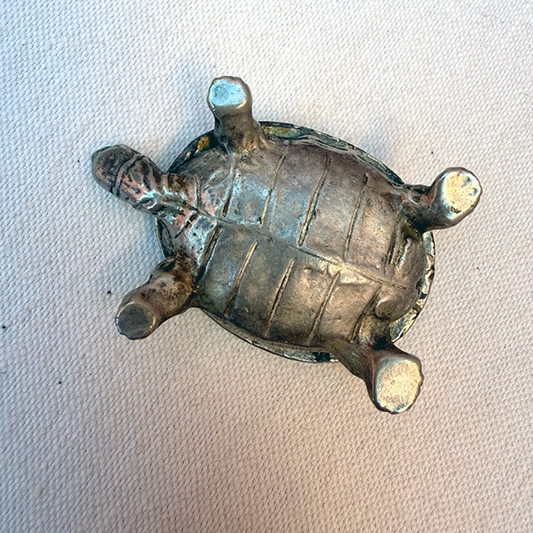 動物オブジェ ディスプレイ レトロ シャビー ヨーロッパアンティーク雑貨 ポルトガル蚤の市買付品 シルバー置物 真鍮インテリア シルバーメッキ小物入れ 真鍮アクセサリーケース ヴィンテージ雑貨 インテリア雑貨  営業日即日発送[ワールデザインbistarai]