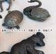動物オブジェ ディスプレイ レトロ シャビー ヨーロッパアンティーク雑貨 ポルトガル蚤の市買付品 シルバー置物 真鍮インテリア シルバーメッキ小物入れ 真鍮アクセサリーケース ヴィンテージ雑貨 インテリア雑貨  営業日即日発送[ワールデザインbistarai]