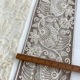 8cm幅 太幅チュールリボン 幅広花柄刺繍レース インド刺繍リボン ハンドメイドポーチミニ巾着作り資材 大きめヘアアクセサリーリボンパーツ 営業日即日発送 [ワールデザインbistarai]