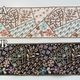 9cm幅 幅広インド刺繍リボン 幅広パッチワーク風ブレード 特大幅小花柄刺繍リボン 帯紐和装着物装飾資材 ハンドメイドがま口財布 ポーチ作り 営業日即日発送 [ワールデザインbistarai]