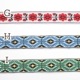 2cm幅 ウクライナ刺繍リボン 東欧北欧柄チロルテープ フラワーテープ 手芸用刺繍テープ 伝統工芸刺繍柄チロリアンテープ スマホショルダーストラップカチューシャ作り  営業日即日発送 [ワールデザインbistarai]