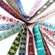 2cm幅 ウクライナ刺繍リボン 東欧北欧柄チロルテープ フラワーテープ 手芸用刺繍テープ 伝統工芸刺繍柄チロリアンテープ スマホショルダーストラップカチューシャ作り  営業日即日発送 [ワールデザインbistarai]