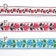 2cm幅 ウクライナ刺繍リボン 東欧北欧柄チロルテープ フラワーテープ 手芸用刺繍テープ 伝統工芸刺繍柄チロリアンテープ スマホショルダーストラップカチューシャ作り  営業日即日発送 [ワールデザインbistarai]