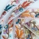 3.5cm幅 インドリボン 花柄 ロータス刺繍 チュールリボン ボタニカル柄 メッシュリボン ショルダーストラップ 営業日即日発送 [ワールデザインbistarai]