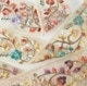 5cm幅スパンコール インド花柄刺繍リボン チュールリボンブレード販売 金糸和装洋装着物デコレーションパーツ 和装小物作り ヘアアクセ資材 営業日即日発送 [ワールデザインbistarai]