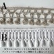 3.5cm幅 フランスヴィンテージレース フリンジテープ コットンレース アンティークテープ 輸入リボンブレード 営業日即日発送[ワールデザインbistarai]